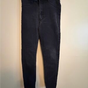 Zara Charcoal Denim Pants